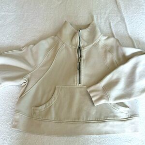 Lululemon Oversized Scuba Hoodie M/L White Opal